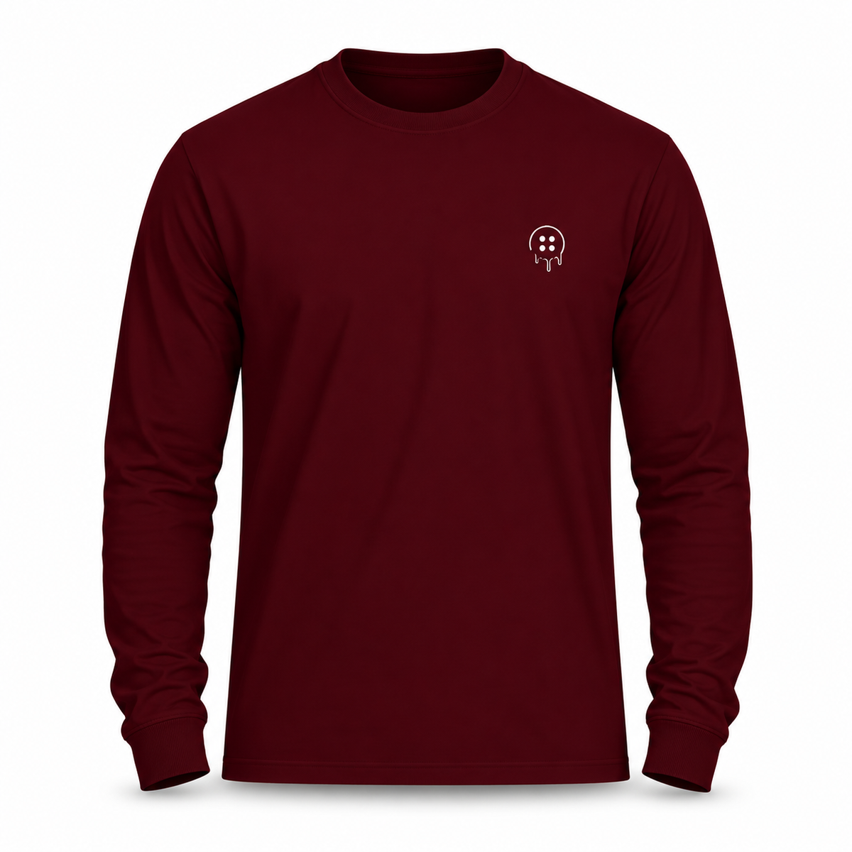 Full Sleeve Maroon Shirt