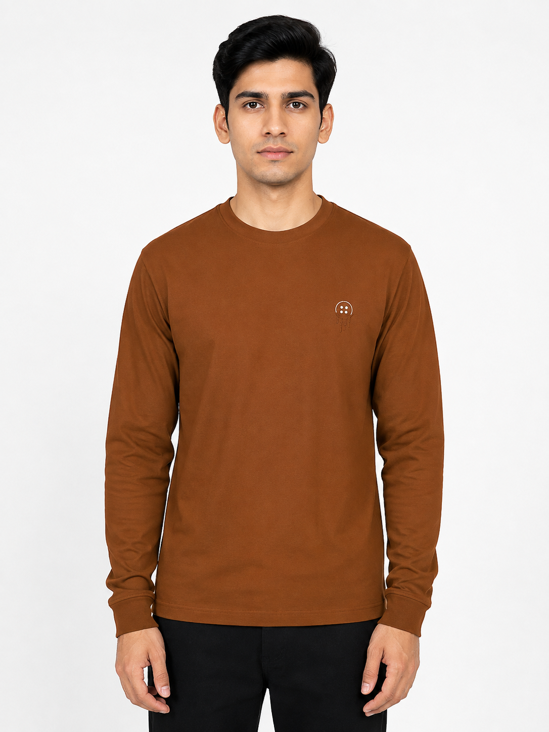 Full Sleeve Brown Shirt