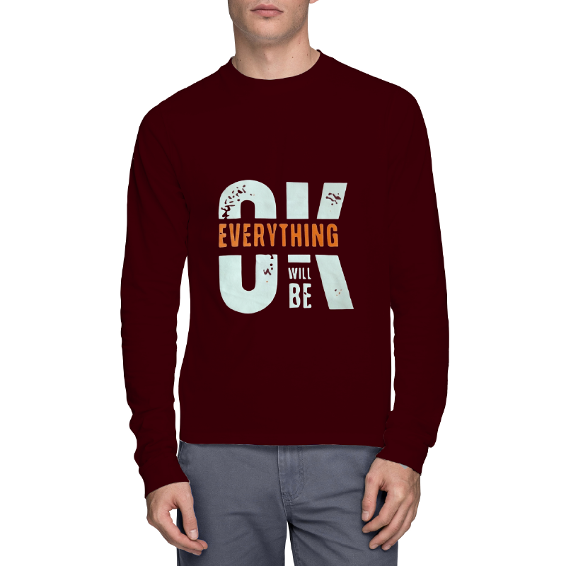 Everything OK — Maroon Shirt