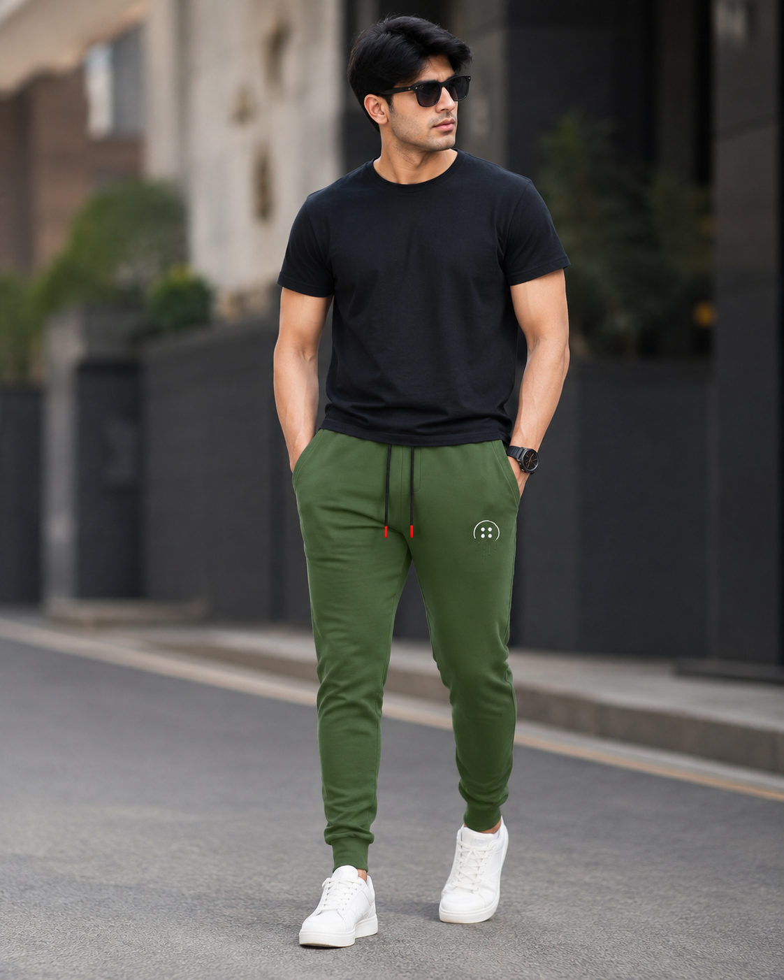 Green Jogger Trousers
