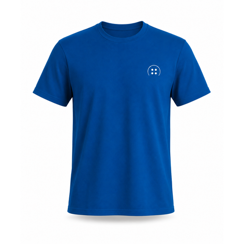 Royal Blue Half-Sleeve T-Shirt