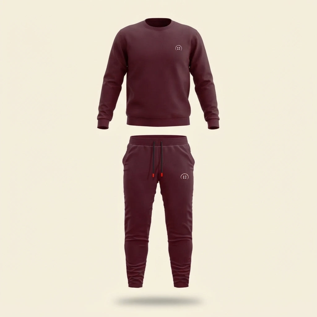 Maroon Track Suit