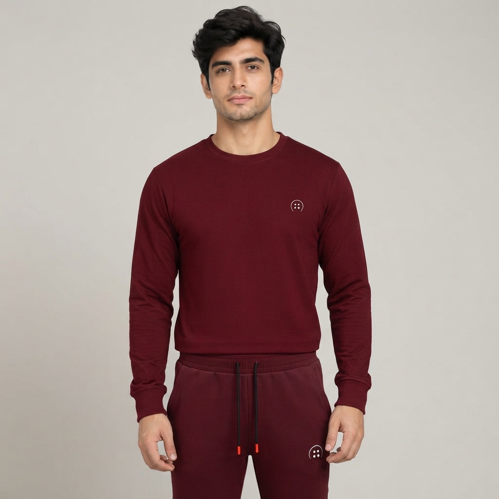 Maroon Track Suit