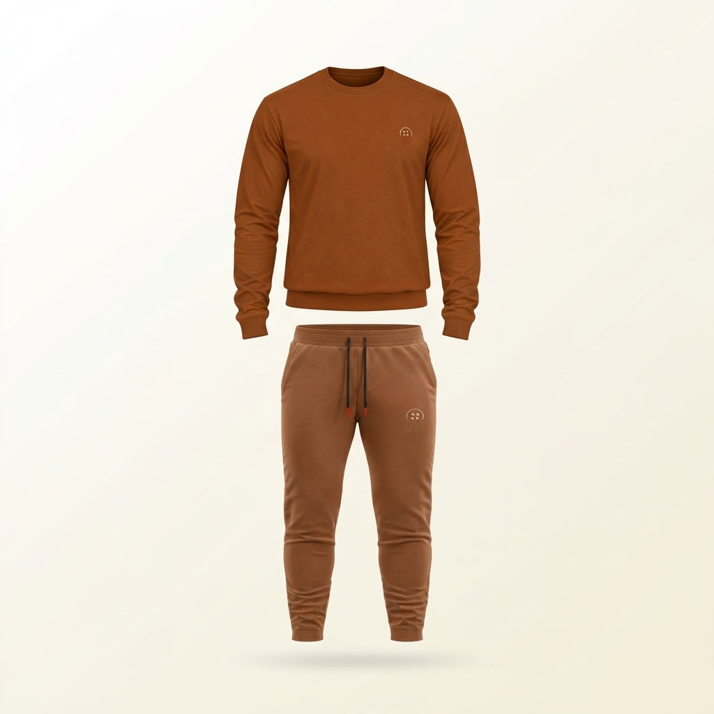 Rust & Caramel Track Suit