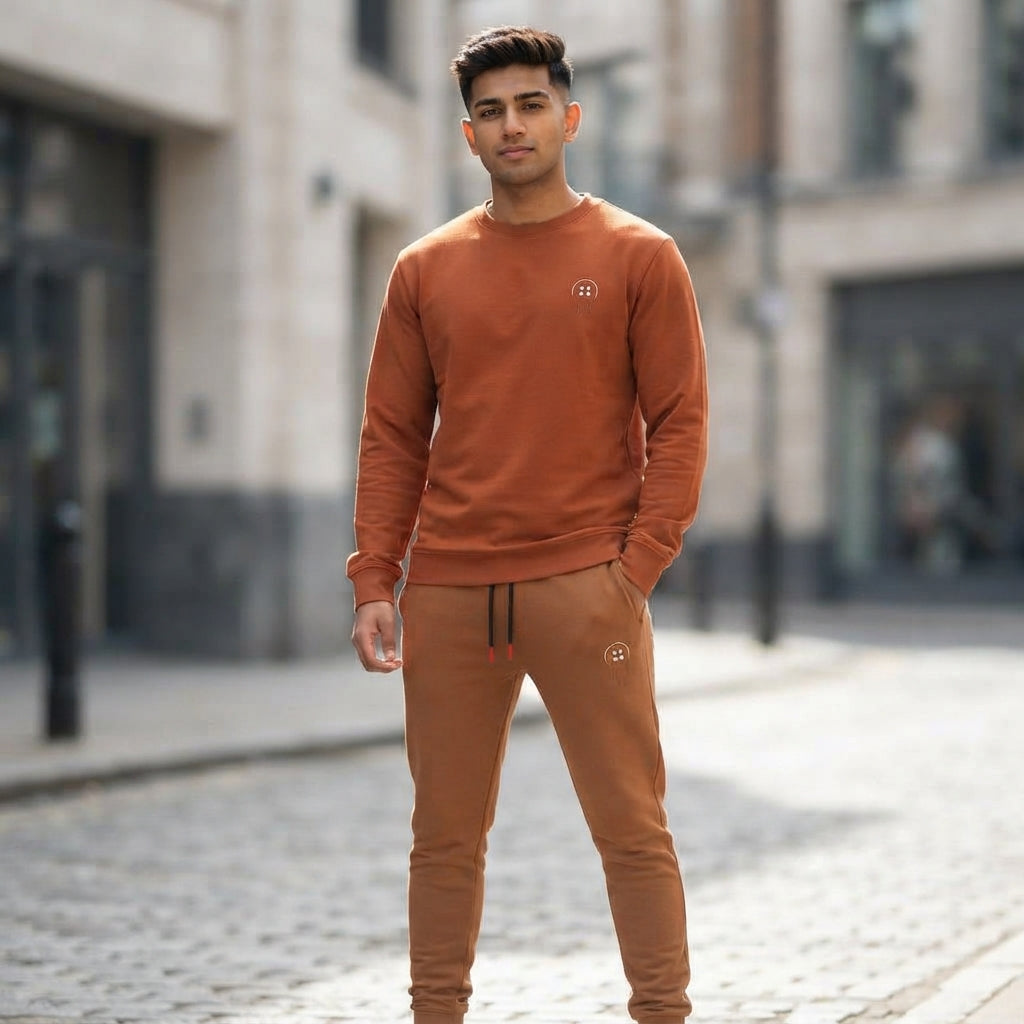 Rust & Caramel Track Suit
