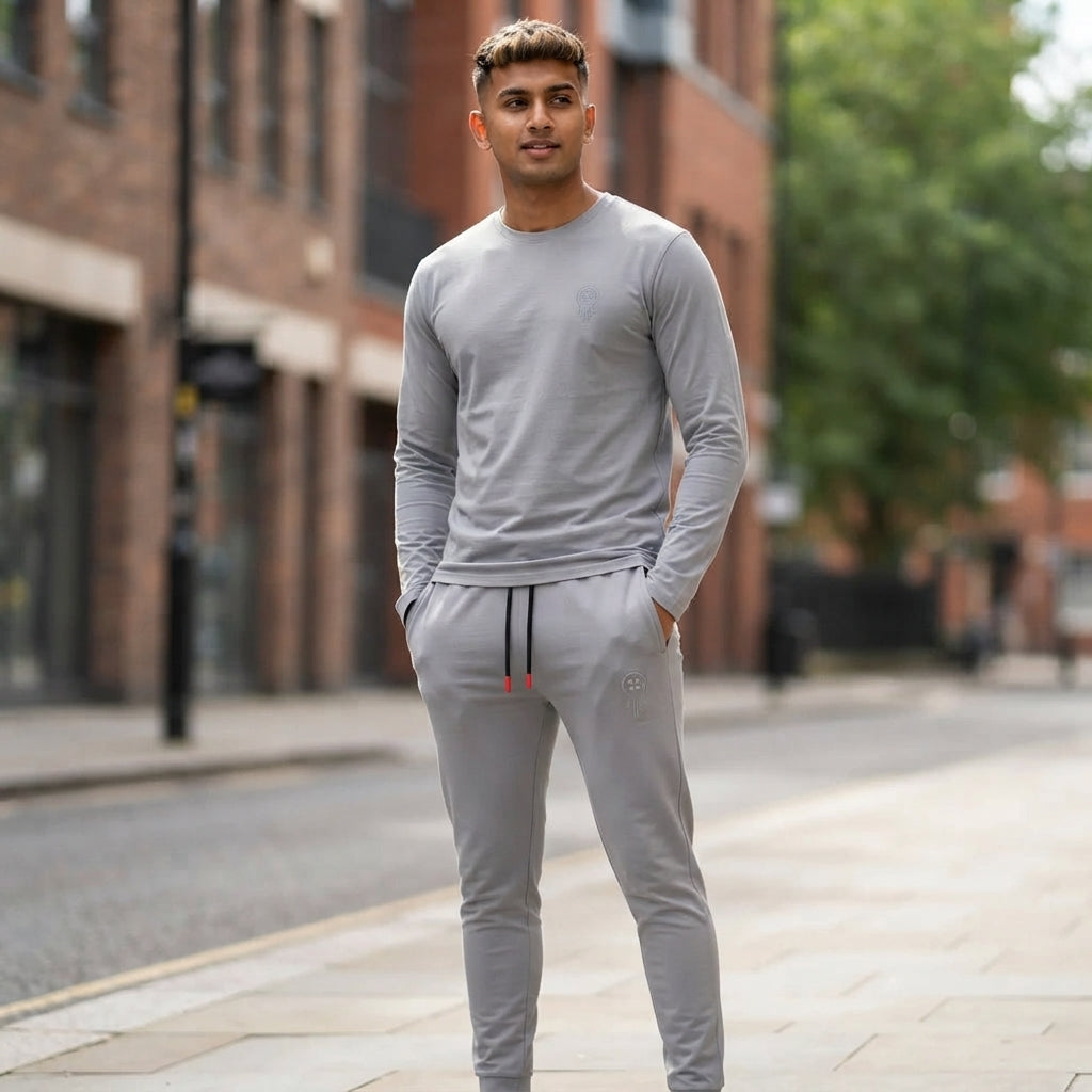 Grey Track Suit