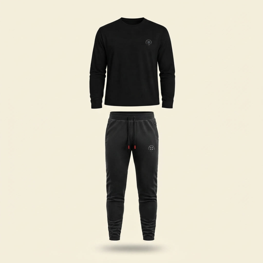 Black Track Suit