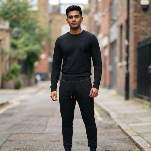 Black Track Suit