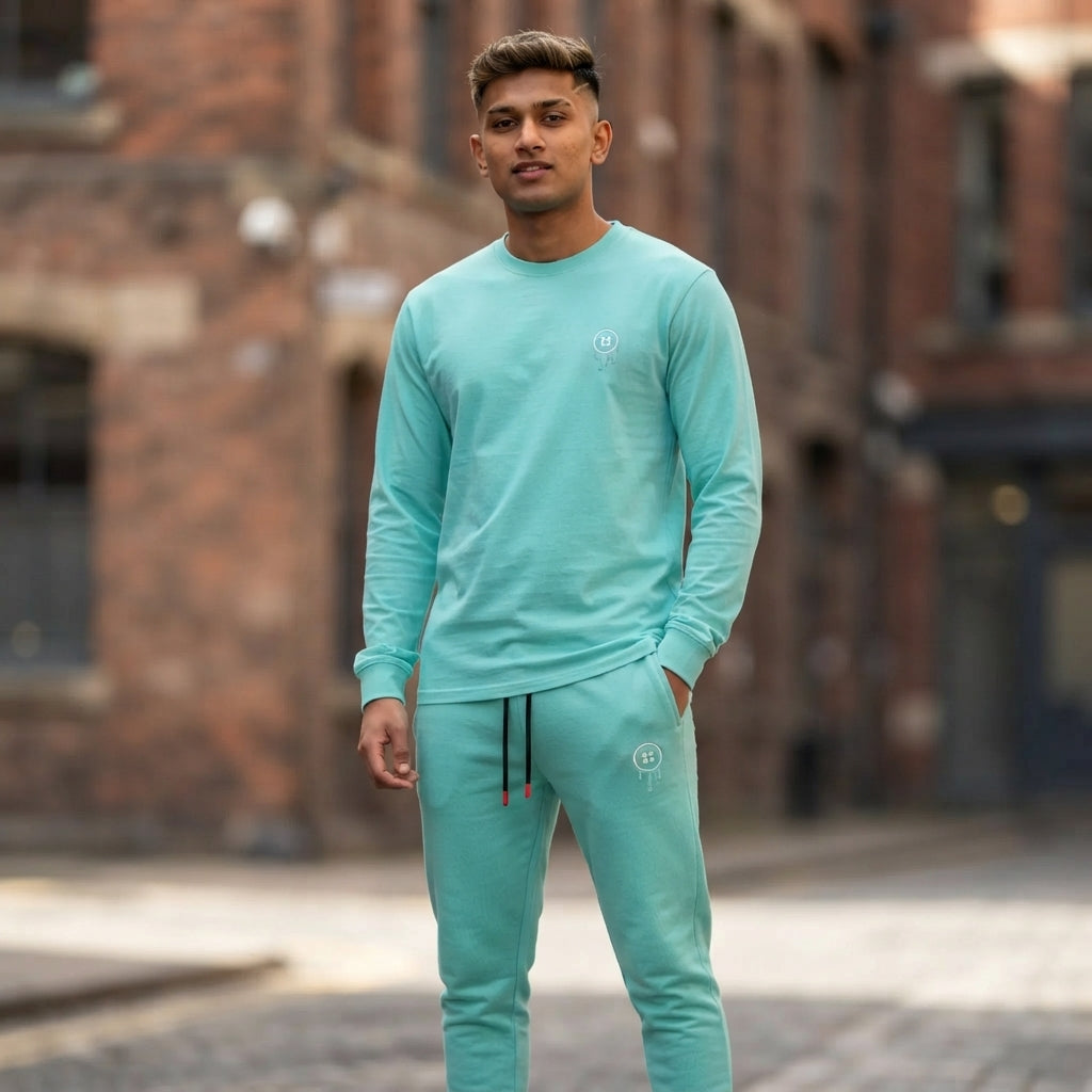 Teal Track Suit