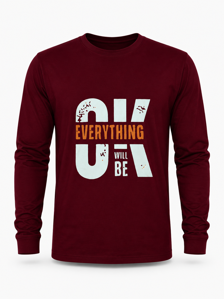Everything OK — Maroon Shirt